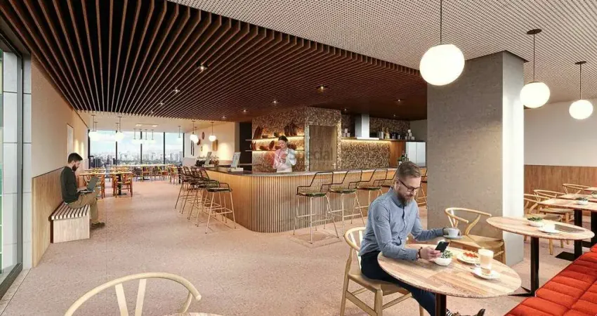 Apartamento no Jardim Anália Franco com infraestrutura completa.