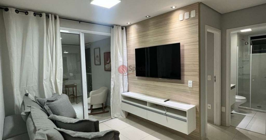 Apartamento no Jardim Anália Franco mobiliado, com 2 quartos, 1 suíte e 2 vagas
