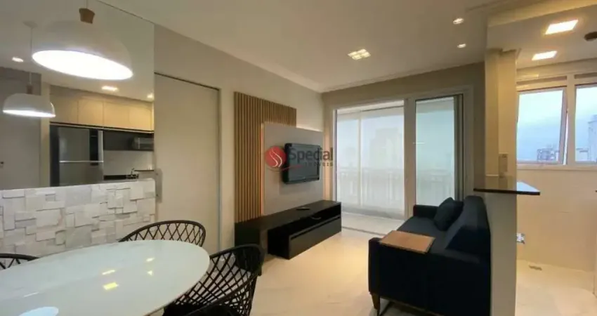 Apartamento no Anália Franco mobiliado, com 1 quarto e 1 vaga.