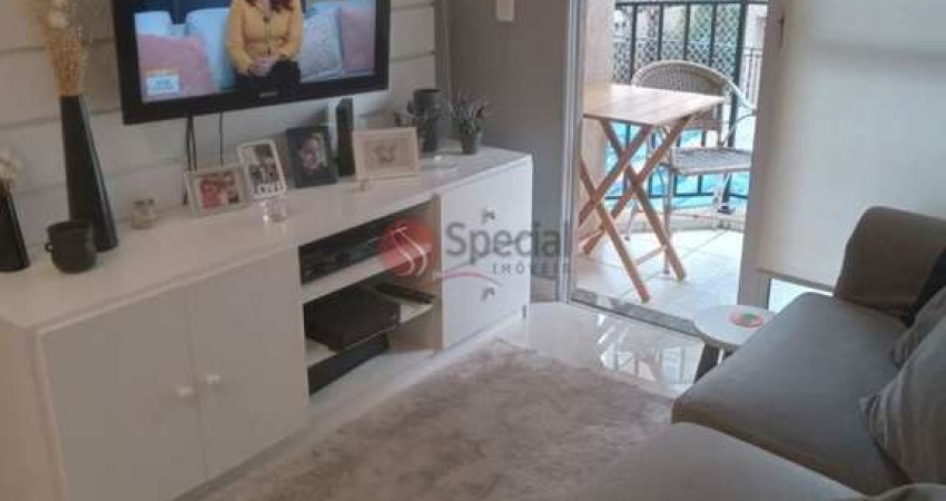 Apartamento à venda na Mooca, 63 m² com 3 quartos, sendo 1 suíte, sala com sacada , 1 vaga.