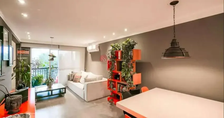 Apartamento no  Tatuapé com 102 metros,  2 suítes e 2 vagas
