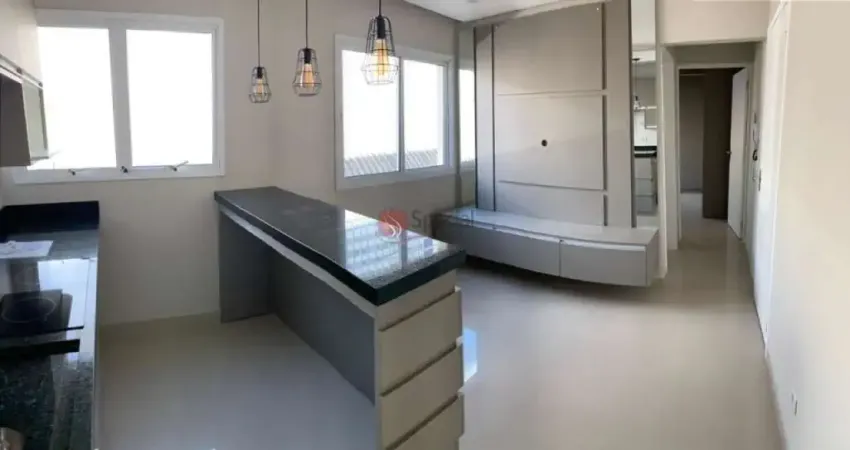 Apartamento para locação 32 m² semimobiliado com 1 vaga na Penha