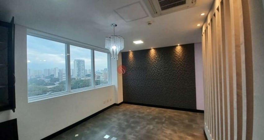 Sala comercial no Tatuapé,  1 vaga de garagem. Próximo ao Metrô Carrão.