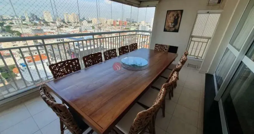Apartamento no Tatuapé com 171 metros condominio Club.