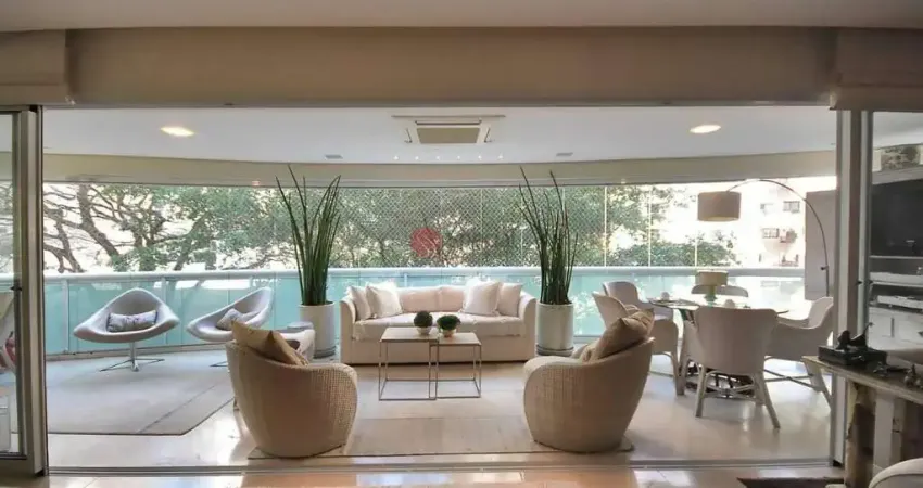 Apartamento à venda, com 278m² com 3 suítes e 4 vagas de garagem itaim bibi.