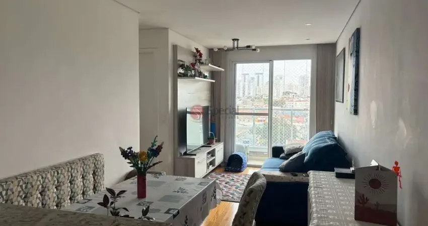 Apartamento à venda no tatuapé 50 m², 2 quartos ,1 banheiro, 1 vaga.