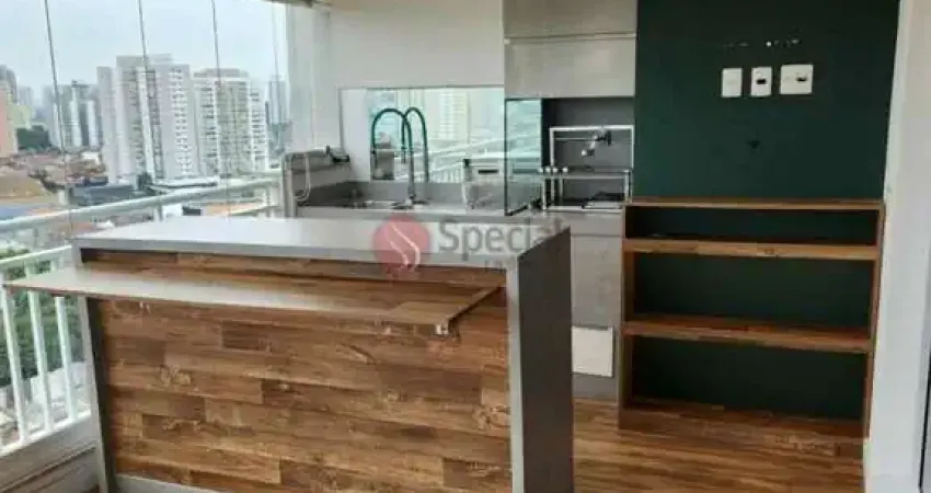 Apartamento à venda 103m² com 2 quartos, closet, 1 suíte, 2 vagas no tatuapé