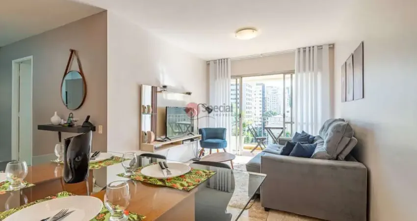 Apartamento no itaim bibi 60 metros, 2 dormitórios, 2 vagas, para locação.