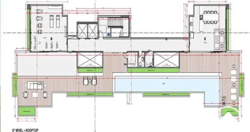 Lançamento para investidor um quarto com Lazer Rooftop