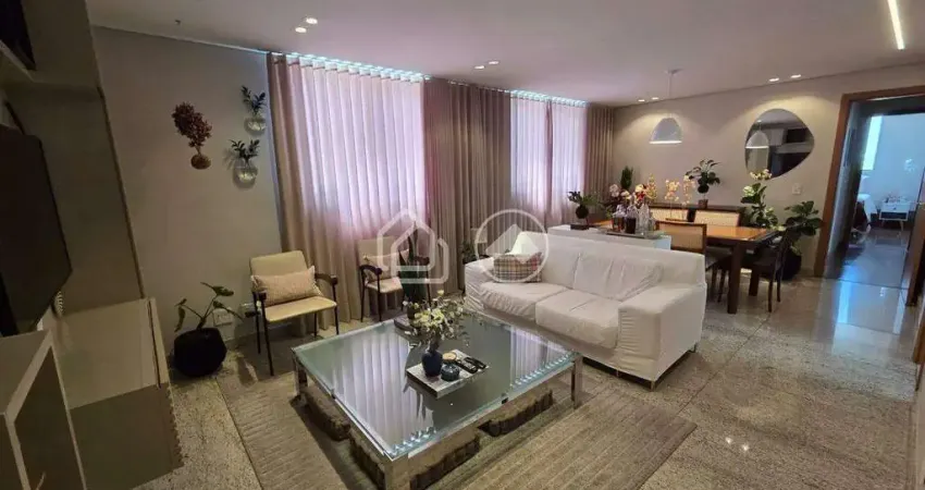 Apartamento decorado com 3 quartos e 2 vagas à venda no buritis - belo horizonte
