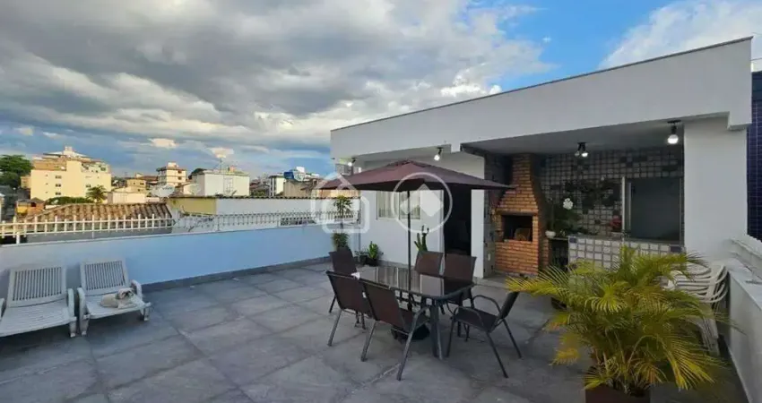 Cobertura a venda no padre eustáquio, 4 quartos, sendo 1 suíte, 3 banheiros