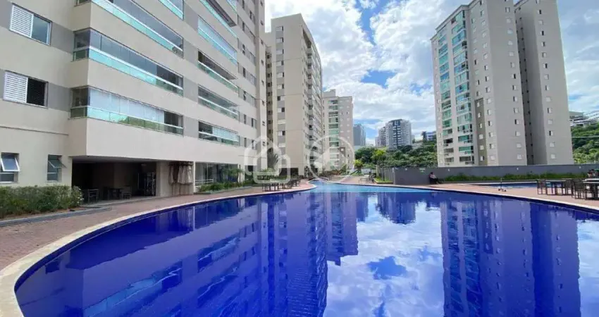 Apartamento de 128 m² com 3 suítes, frente, buritis – lazer completo