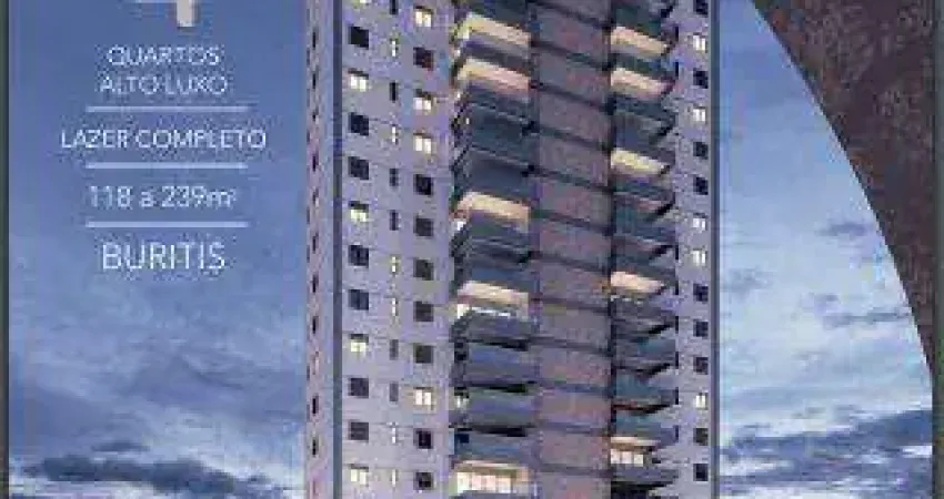 Apartamento com 4 quartos à venda na Rua Ernani Agricola, 195, Buritis, Belo Horizonte