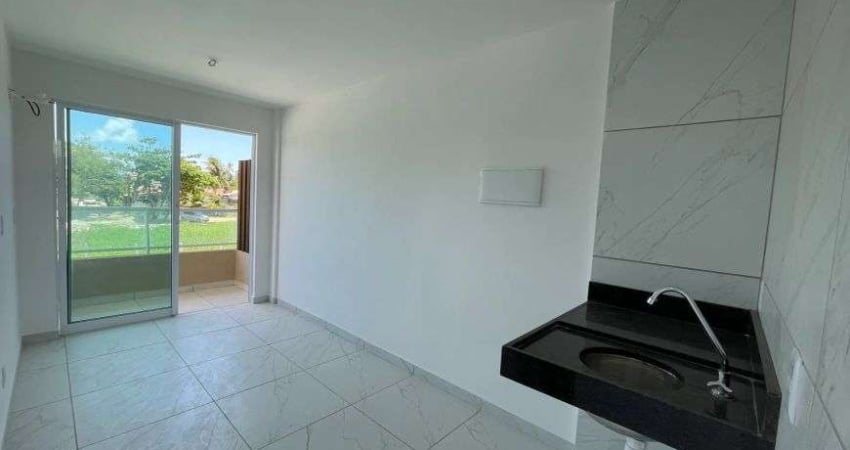 Apto térreo no Cupe Living em Porto de Galinhas, varanda, 1 quarto suíte.