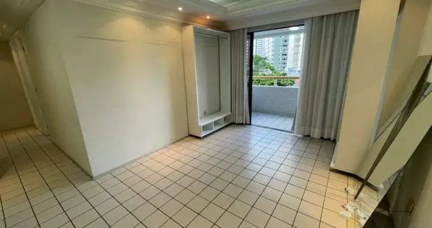 Ótimo apto em Boa Viagem, 2 quartos sendo 1 suíte, closet, 80m2, 1 vaga.