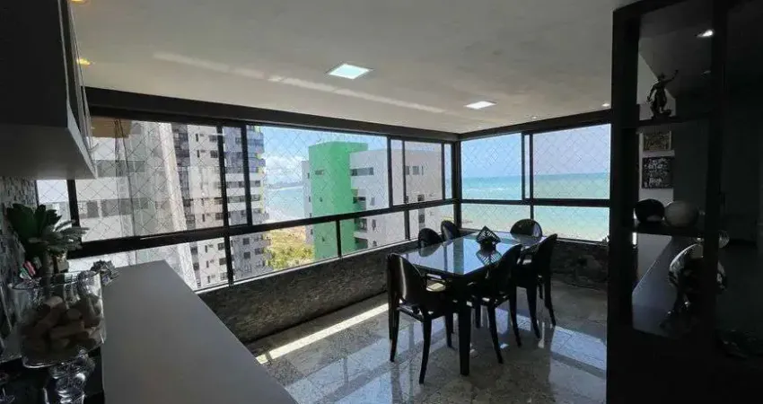 Apto alto padrão 4 qtos 2 suítes nascente, ventilado, com uma vista linda um por andar em Candeias.