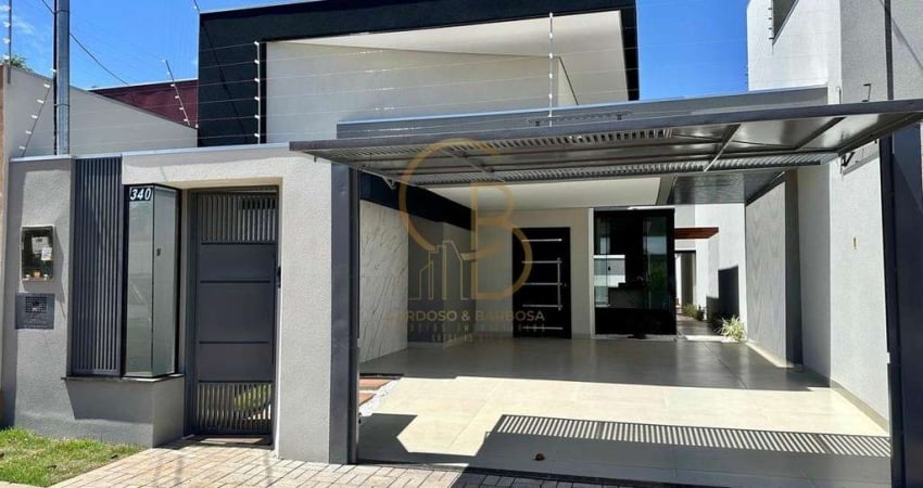Casa com 3 quartos à venda no Parque Residencial Rita Vieira, Campo Grande 