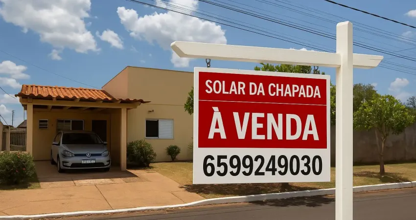 Solar da chapada • casa 2 quartos (1 suíte) • placa solar • terreno 240m²
