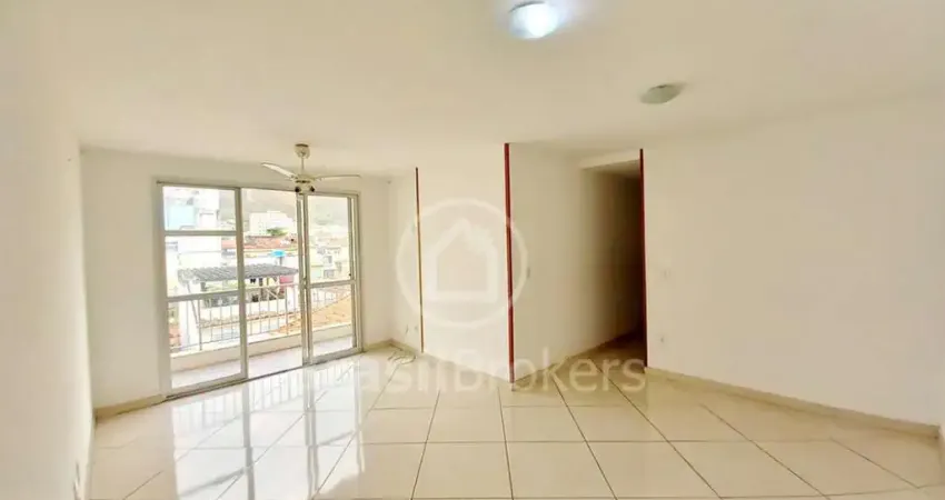 Espaçoso apartamento no Méier com 3 quartos
