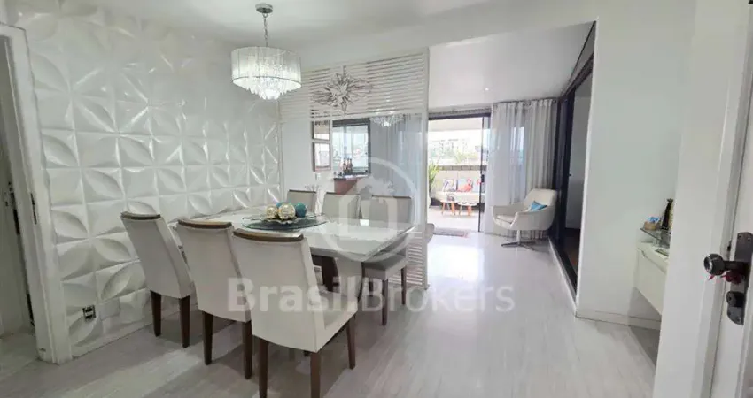 Cobertura linear à venda com 230,00m² e 3 quartos em cachambi, rio de janeiro - rj