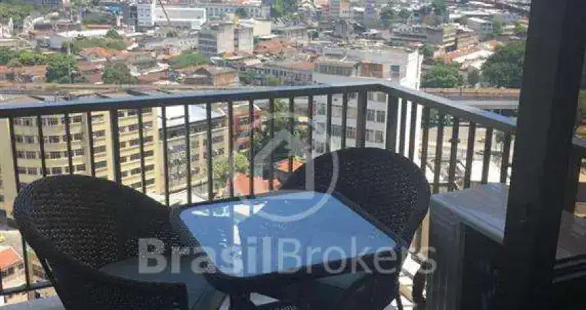 Apartamento de 2 quartos com 90 m², Varanda e vaga de garagem com vista da baia de Guanabara