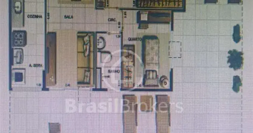 Apartamento garden com 90,36 m² e 2 quartos em condomínio com infraestrutura completa
