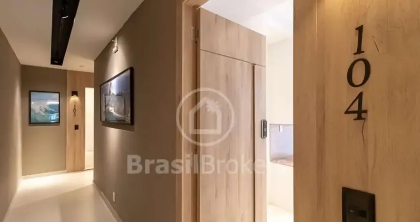 Apartamento tipo garden 1 quarto à venda no Bairro Peixoto - Copacabana