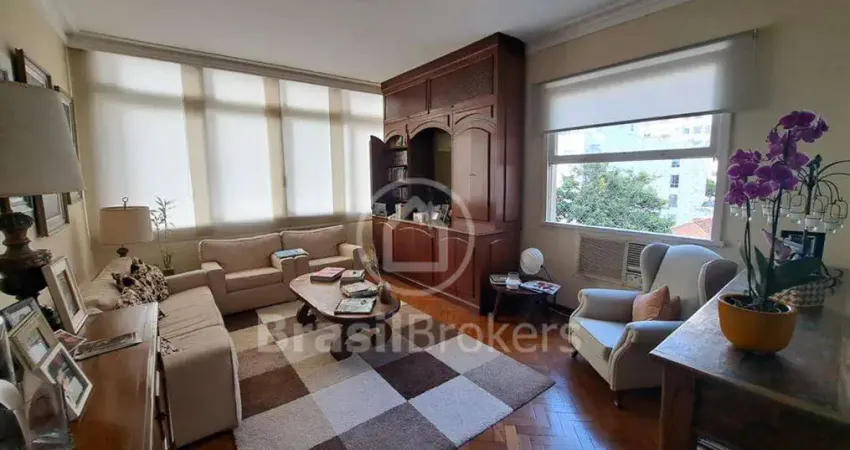 Apartamento à venda com 128m² e 3 quartos em Laranjeiras - Rio de Janeiro - RJ