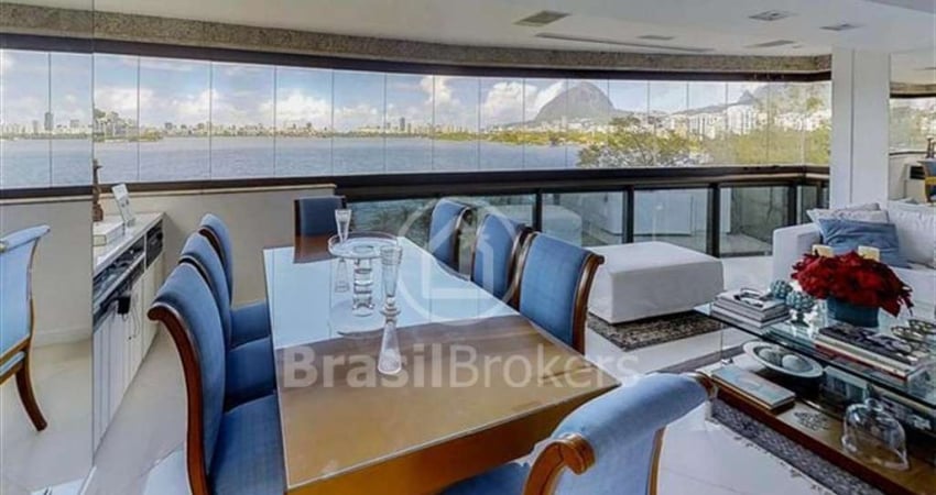Cobertura à venda com 317,00m² e 4 quartos em Lagoa, Rio de Janeiro - rj