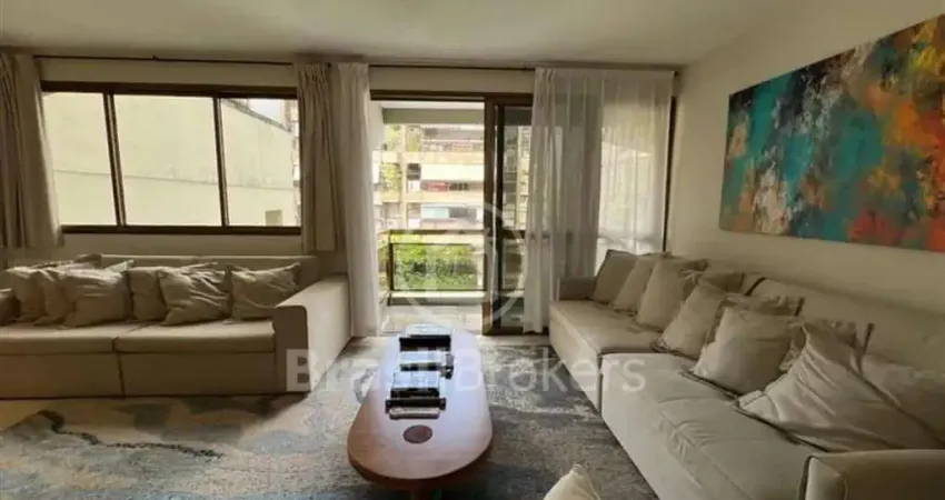 Apartamento à venda com 130,00m² e 3 quartos em leblon, rio de janeiro - rj