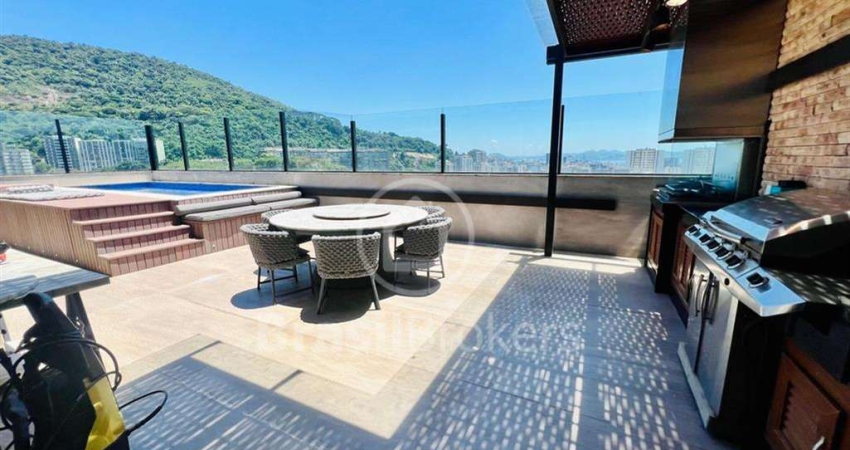 Cobertura à venda com 362,00m² e 4 quartos em Laranjeiras, Rio de Janeiro - rj