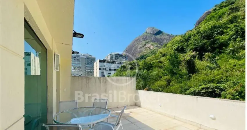 Cobertura à venda com 130 m²  e 2 suites em Lagoa, Rio de Janeiro - RJ