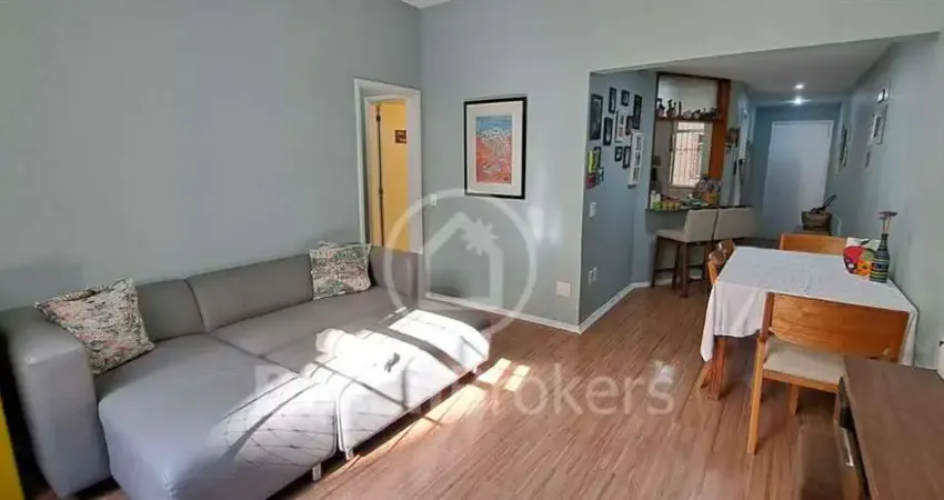 Apartamento à venda com 71m² e 2 quartos em Laranjeiras - Rio de Janeiro - RJ