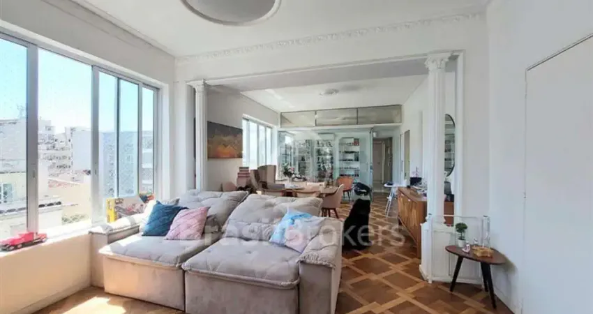 Apartamento à venda com 131,00m² e 3 quartos em copacabana, rio de janeiro - rj