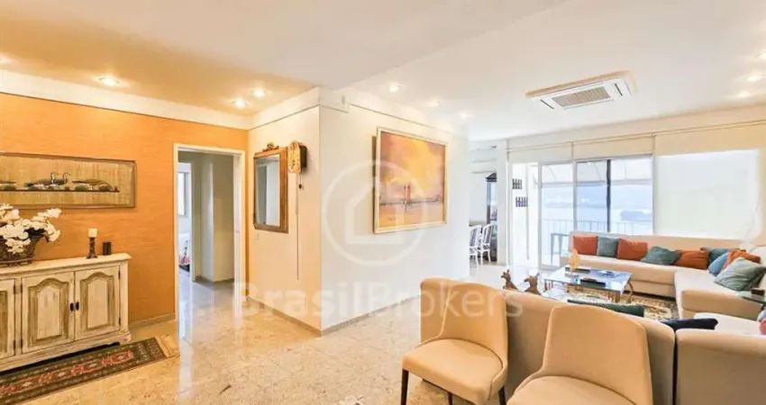 Apartamento à venda com 160,00m² e 5 quartos em lagoa, rio de janeiro - rj