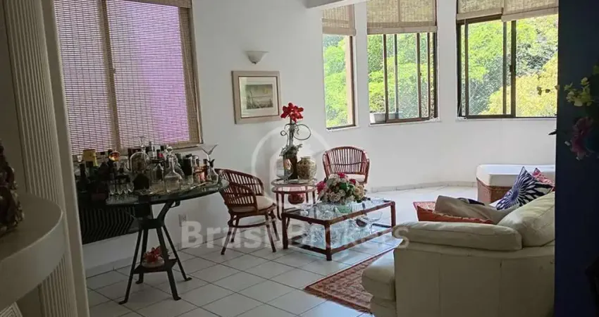 Apartamento à venda com 125,00m² e 3 quartos em lagoa, rio de janeiro - rj