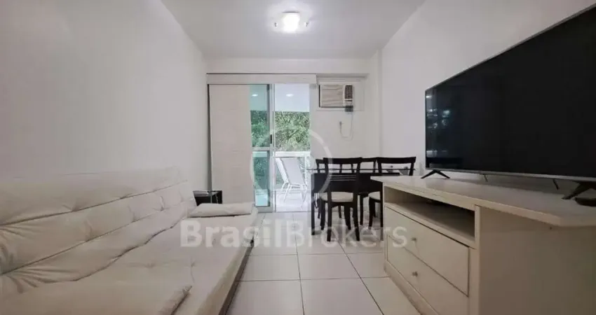 Flat com 1 quarto à venda na Rua Custódio Serrão, Lagoa, Rio de Janeiro
