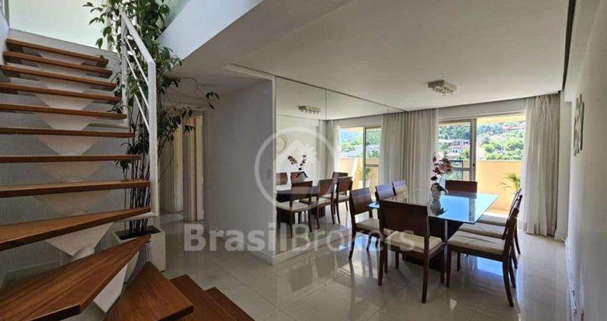 Cobertura Duplex à venda com 277,00m² e 4 quartos em Freguesia (Jacarepaguá), Rio de Janeiro - rj