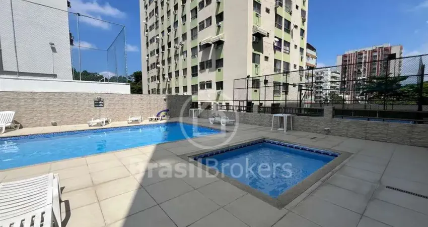 Apartamento - 2 quartos com suíte no Pechincha - 74m² - À venda