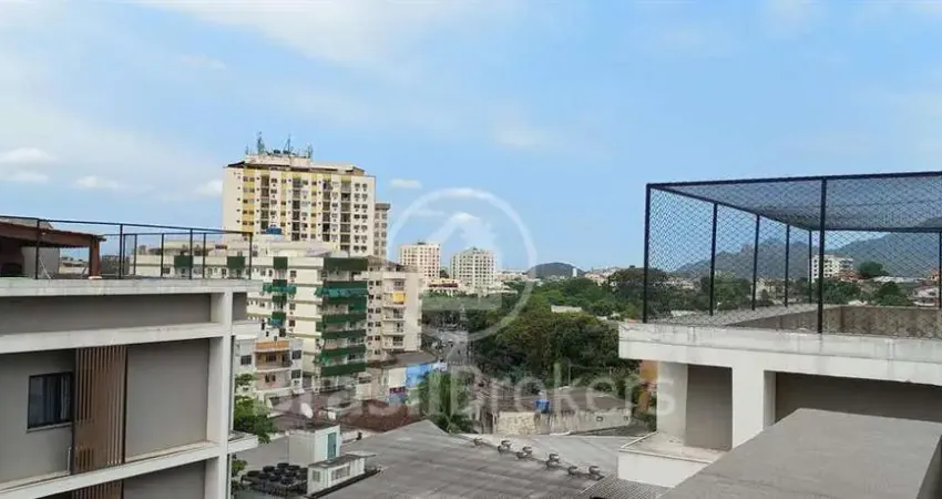 Cobertura à venda com 110,00m² e 2 quartos em Tanque, Rio de Janeiro - rj
