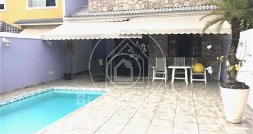 Casa de condomínio à venda com 605,00m² e 4 quartos em anil, rio de janeiro - rj