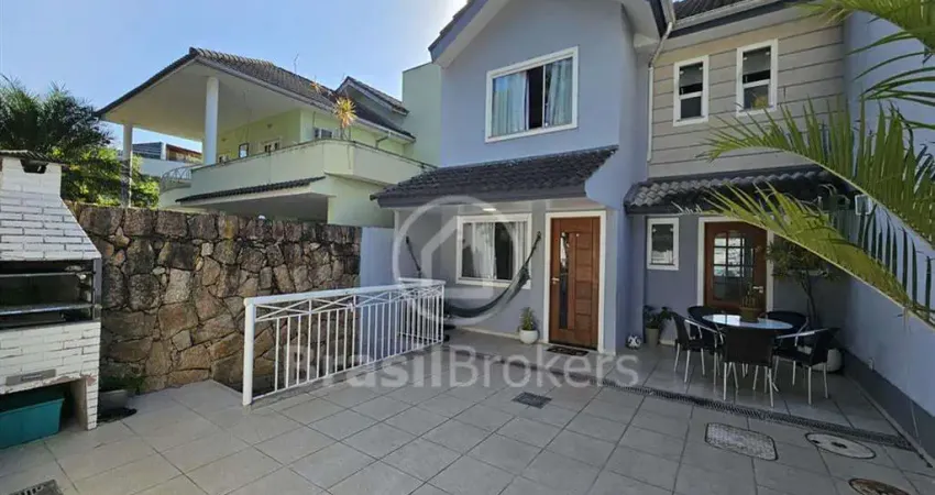 Casa em condomínio fechado com 3 quartos à venda na Rua Radialista Antônio Porto, Freguesia (Jacarepaguá), Rio de Janeiro