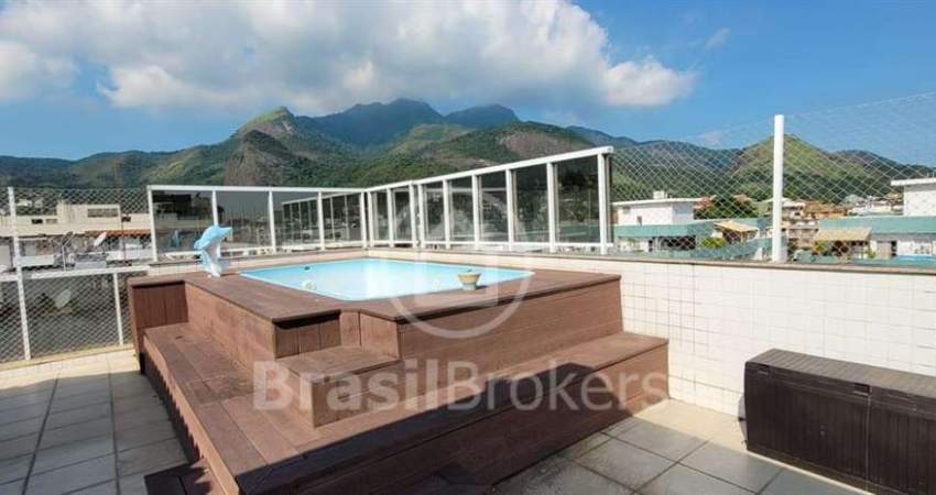 Cobertura Duplex à venda com 240,00m² e 4 quartos em Freguesia (Jacarepaguá), Rio de Janeiro - rj