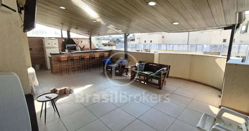 Cobertura com 3 quartos à venda na Rua Laura Teles, Tanque, Rio de Janeiro