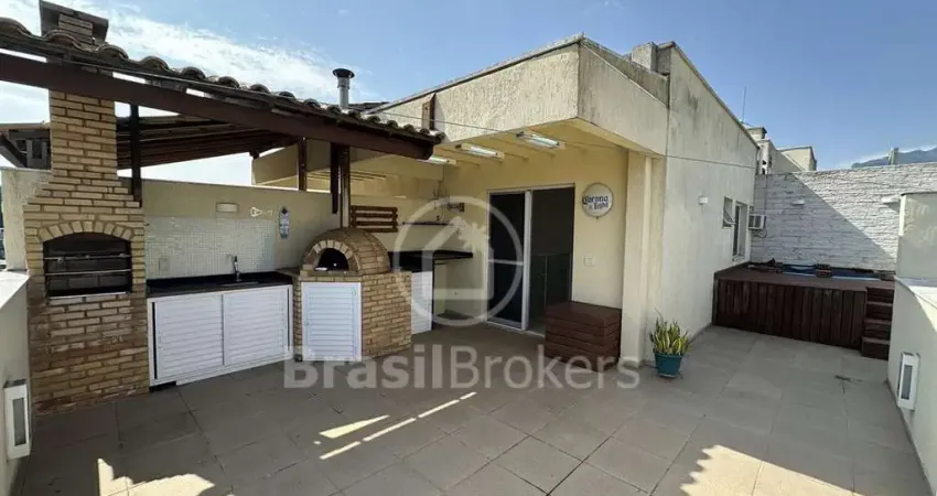 Cobertura com 4 quartos à venda na Rua Imuta, Pechincha, Rio de Janeiro