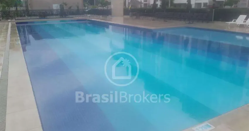 Apartamento dois quartos 1º locação no condomínio mérito jacarepaguá