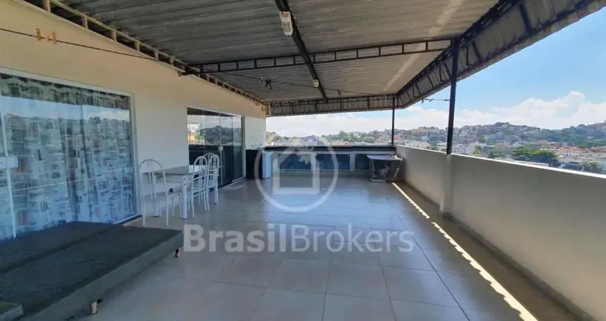 Apartamento Duplex ( apartamento com direito a uso da laje) à venda com 4 quartos em Jardim Guanabara, Rio de Janeiro - rj