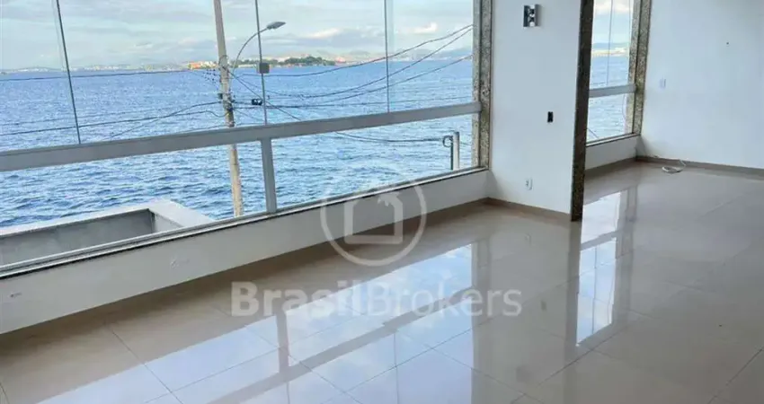 Casa com vista eterna pra Baía de Guanabara
