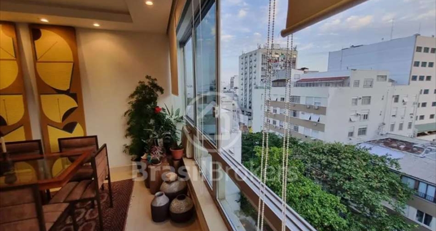 Leblon, 3 quartos, 2 suites, 2 vagas, predio exclusivo, 1 por andar, 153m2.