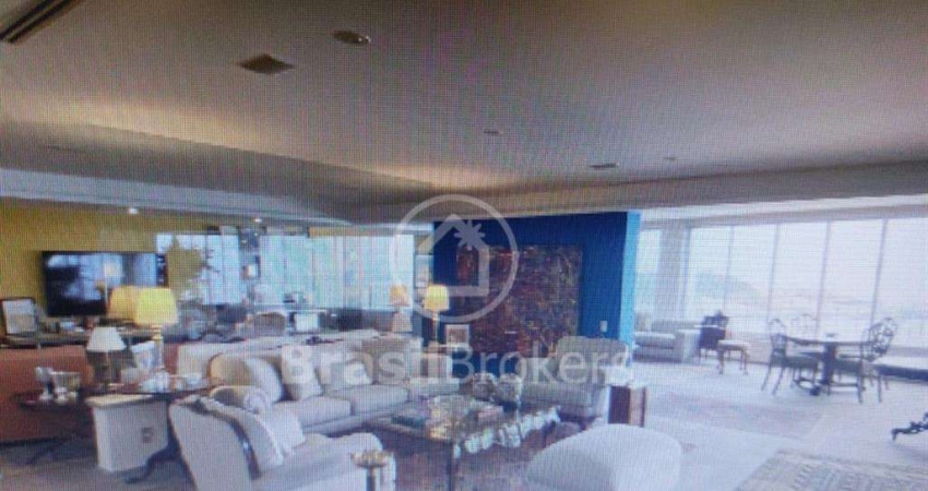 Arpoador, Rua Francisco Bhering ! Apartamento com 520 m, com vista para o mar, muito amplo ! Salão, 4 quartos, 2 vagas !